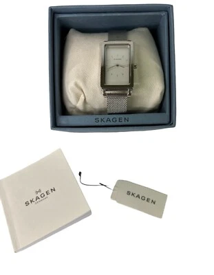 Reloj para mujer SKAGEN SKW2463 auténtico correa de malla de acero inoxidable Foto 1 de 4