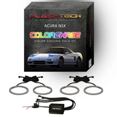 Dream Color Chasing Dynamic LED Halo Ring Kit para faros Acura NSX 1991-2001 Foto 1 de 4