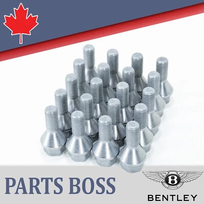 Juego de 20 pernos de rueda Bentley Arnage 1999-2009 OEM 1,5x12 mm Foto 1 de 4