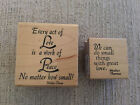 Mother Teresa Rubber Stamp Quotes