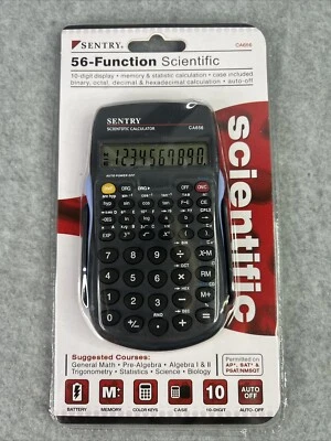 Sentry CA656 Scientific Calculator 56-function 10-digit Display - Image 1 of 4