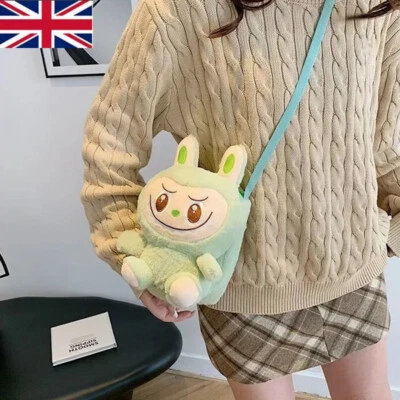 Labubu The Monsters Soft Shoulder plush Phone Bag Crossbody Bag Coins Bag