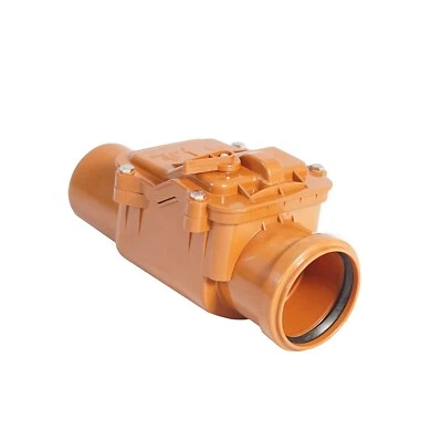 Rückstauklappe Ø DN75 Rückstauverschluss Rattenschutz Verriegelung waagerecht - Bild 1 von 4