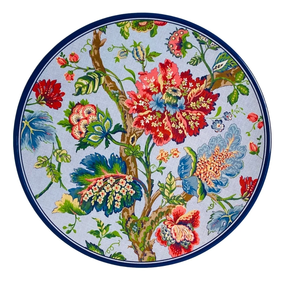 Juego de 4 platos de cena de melamina Williams Sonoma Nashville florales jacobeos de 11 pulgadas Foto 1 de 1