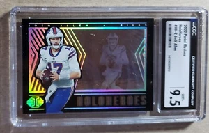 2022 Panini Illusions HoloHeroes Josh Allen CGC 9.5 Buffalo Bills #HH-2 SSP - Picture 1 of 2