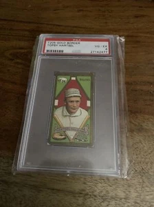 T205 Gold Border  Topsy Hartsel Polar Bear Philadelphia AL  PSA 4 - Picture 1 of 2