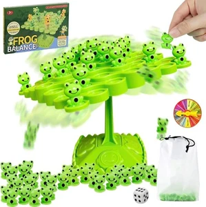Frog Balance Game 2-Player Balanced Tree Board Game Montessori Educational Gift - Picture 1 of 10