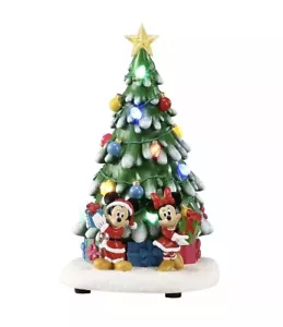 Decorazione scena albero di Natale Disney LED musicale Topolino e Minnie albero musicale - Foto 1 di 11
