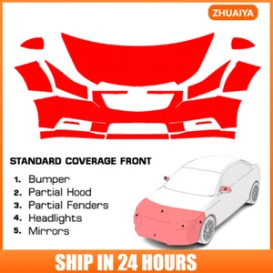 PreCut Paint Protection Film Clear Bra PPF Kit For Chevrolet Cruze 2011-2014 - Picture 1 of 7