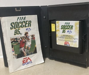 FIFA Soccer 95 (Sega Genesis, 1994) Complete in box - CIB - Tested - Picture 1 of 7
