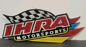 Hot Rod Drag Racing Patch IHRA Motorsports Checkered Flag   - Picture 1 of 2