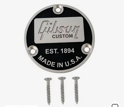 Gibson Styled Custom Shop Les Paul Toggle Switch Cover Backplate - UK SELLER