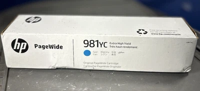 Cartucho de tinta HP 981YC original OEM cian - NiB caducado Foto 1 de 3