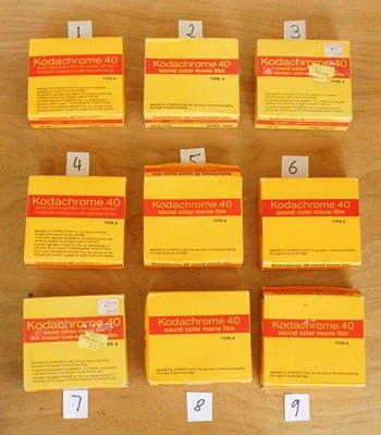 Cartucho de cámara fotográfica Kodachrome 40 Sound Super 8 8 mm sellado caducado 5 Foto 1 de 4