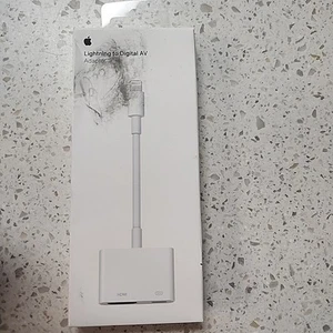 Genuine Apple OEM Lightning Digital AV Adapter A1438, Open Box Usa - Picture 1 of 9