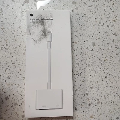 Genuine Apple OEM Lightning Digital AV Adapter  A1438, Open Box Usa - Image 1 of 4