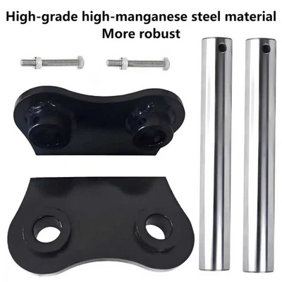 For Cat 302 Mini Excavator bucket attachment ears Weld on35mm 6-1/2"C-C / 2 Pins - Image 1 of 4