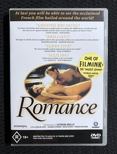 Romance (X) - 1999 French Erotic Arthouse Drama Film Catherine Breillat RARE DVD - Picture 1 of 4