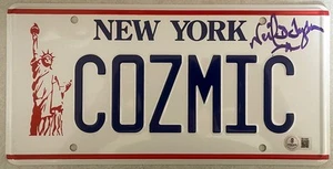 NEIL deGRASSE TYSON SIGNED HANDSIGNIERT BIG BANG THEORY NUMMERNSCHILD BECKETT BAS - Bild 1 von 4