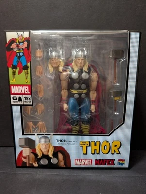 MAFEX Thor No.182 El Poderoso Thor Marvel Figura de Acción Nuevo Juguete Medicom Auténtico Foto 1 de 4