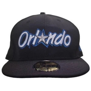 Nuevo con etiquetas Gorra New Era 59Fifty Ajustada Talla 7 Orlando Magic Negra Retro NBA - Imagen 1 de 5