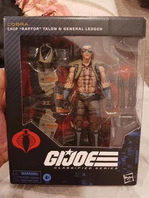 Hasbro GI Joe Serie Clasificada #139 CHIP "RAPTOR" GARRA Y LIBRO MAYOR GENERAL SIB Foto 1 de 4