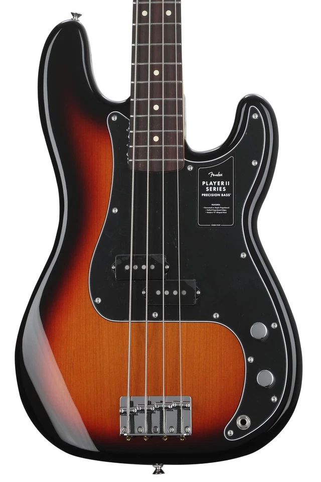 Bajo de precisión Fender Player II - 3 colores Sunburst Foto 1 de 1