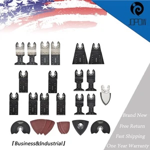 Kit de accesorios para herramientas oscilantes universales de metal madera multiherramienta hojas de sierra 40 piezas - Imagen 1 de 11