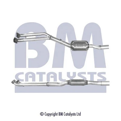 BM90776 + BM90777  Exhaust Pair Catalytic Converter +Fitting Kit +2yr Warranty - Image 1 of 4