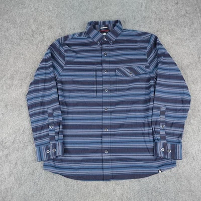 Alaskan Hardgear Shirt Mens Large Blue Untucked Boars Nest Duluth Trading AKHG - Image 1 of 4