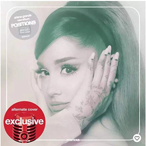 Ariana Grande Positions Target Alternative Album Cover 2020 CD