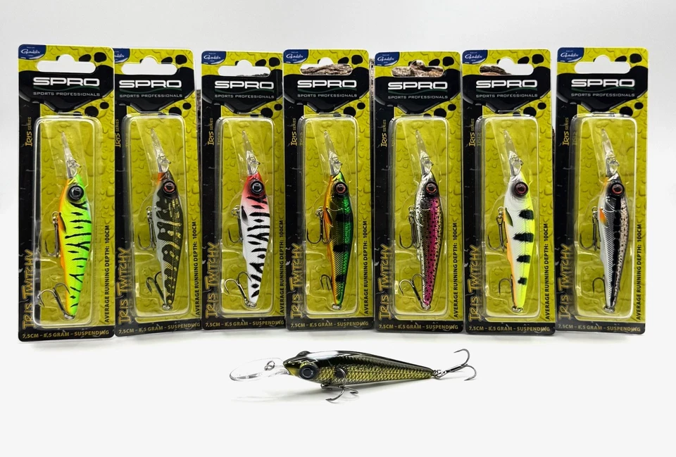 Spro Iris Twitchy 75 Suspending 7,5cm 8,5g Twitchbait Wobbler Hardbait Köder DA - Bild 1 von 1