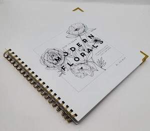 How to Draw Modern Florals by Alli Koch 2017 Spiral Art Instruction Book - Picture 1 of 10