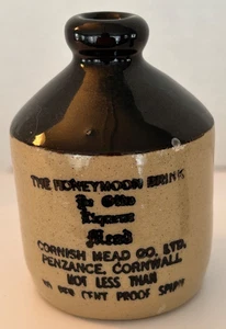 Mini brocca vuota luna di miele Ye vecchio liquore idromele penzance Cornovaglia gres - Foto 1 di 4