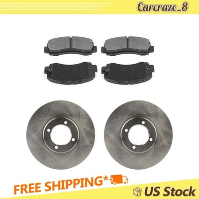 Kit Pastillas Freno Delanteras y Rotores Toyota Celica 2.2L 1976 1977 1978 1979 1980 Foto 1 de 4