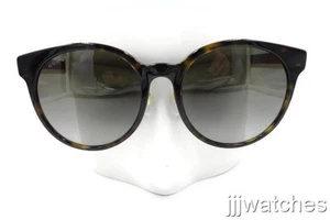 New Gucci Havana Brown Round Multicolor Women Sunglasses GG416SK 003 $390 - Picture 1 of 6