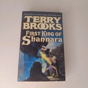 The First King Of Shannara By Terry Brooks Paperbook Book Warlocks Druids Trolls - Picture 1 of 12