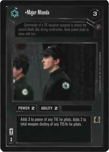 Mayor Mianda (Estrella de la Muerte II) | Descifrador Star Wars CCG | Casi nuevo/LP - Imagen 1 de 1