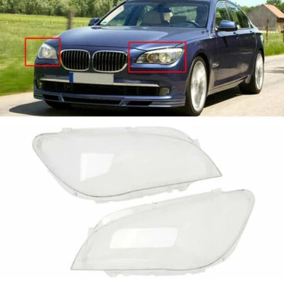 Для BMW F01 F02 7-й серии 740i 740Li 750i 750Li 2009-2015 2 X крышка объектива фары - Изображение 1 из 4