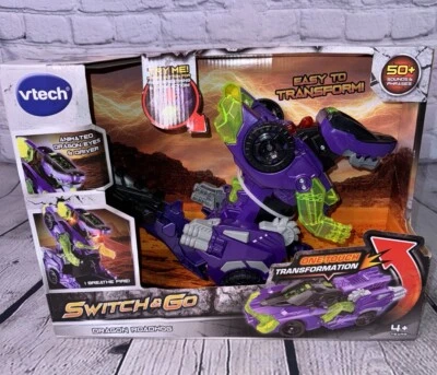 VTech Switch & Go Dragon Roadhog Transforming Vehicle 50 Sounds Phrases - Image 1 of 4