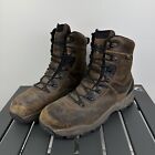 Irish Setter Crosby Boots Mens 10.5 D Brown Leather Waterproof Safety Toe 83854