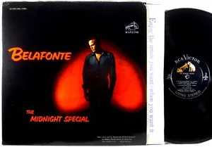 RCA LIVING STEREO Belafonte MIDNIGHT SPECIAL 1962 w/BOB DYLAN LSP-2449 - Imagen 1 de 5