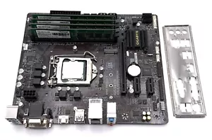 GIGABYTE GA-B250M-DS3H scheda madre IO + CPU Intel G4560 3,50 GHz + combinazione 16 GB di RAM - Foto 1 di 2