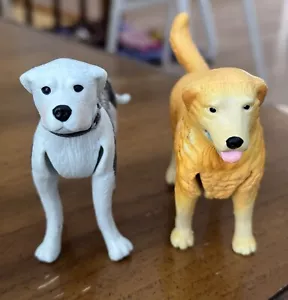 Homeward Bound - Chance & Shadow Bend-Ems Bendable Figures Walt Disney Just Toys - Picture 1 of 15