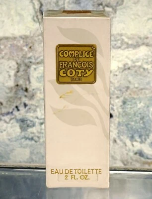 COMPLICE DE FRANCOIS EAU DE TOILETTE COTY PARIS 2 FL. OZ. 59 C.C. SELLADO EN CAJA Foto 1 de 4