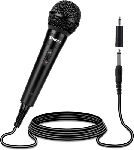 Shinco Karaoke Microphone With 13 Ft Cable - Image 1 of 1