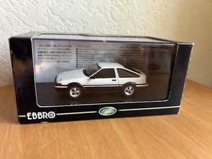 EBBRO 1:43 scale 1983 Toyota Sprinter Trueno (AE86) White - Picture 1 of 5