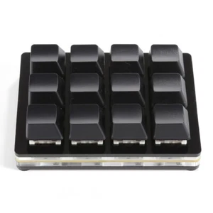 12 Tasten Mechanische Gaming-Tastatur Einhändig USB Mini RGB Tastatur Shortcuts - Bild 1 von 5