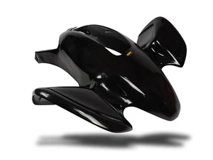 NEW HONDA TRX 300EX 1993-2006 BLACK PLASTIC CUSTOM FRONT FENDER TRX300EX - Picture 1 of 2