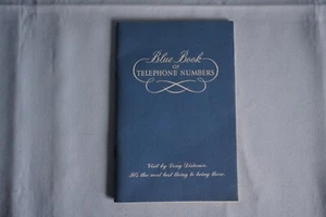 WISCONSIN TELEPHONE COMPANY Blue Book of Telephone Numbers Ma Bell *Unused* - Picture 1 of 6